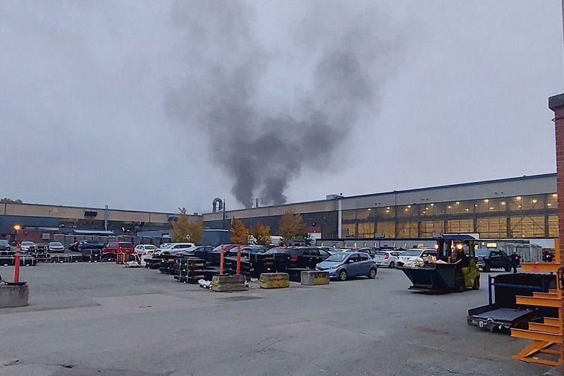 Incendie rue Cabana à Sherbrooke